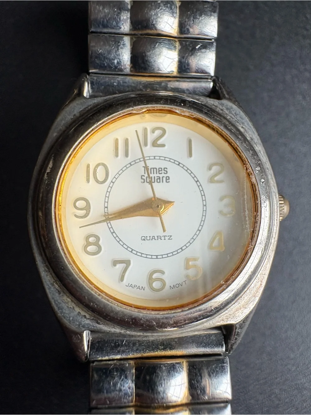 Silver-Tone Women's Quartz Watch - Silver